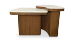 Marble Abi Nesting Coffee Tables Beige Cosmos Marble view 3