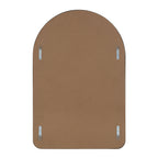 Cassis wall mirror by Renwil, extruded aluminum, polished nickel finish