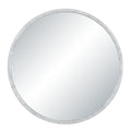 Cento wall mirror by Renwil, solid marble, white