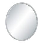Cento wall mirror by Renwil, solid marble, white