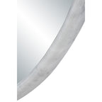 Cento wall mirror by Renwil, solid marble, white