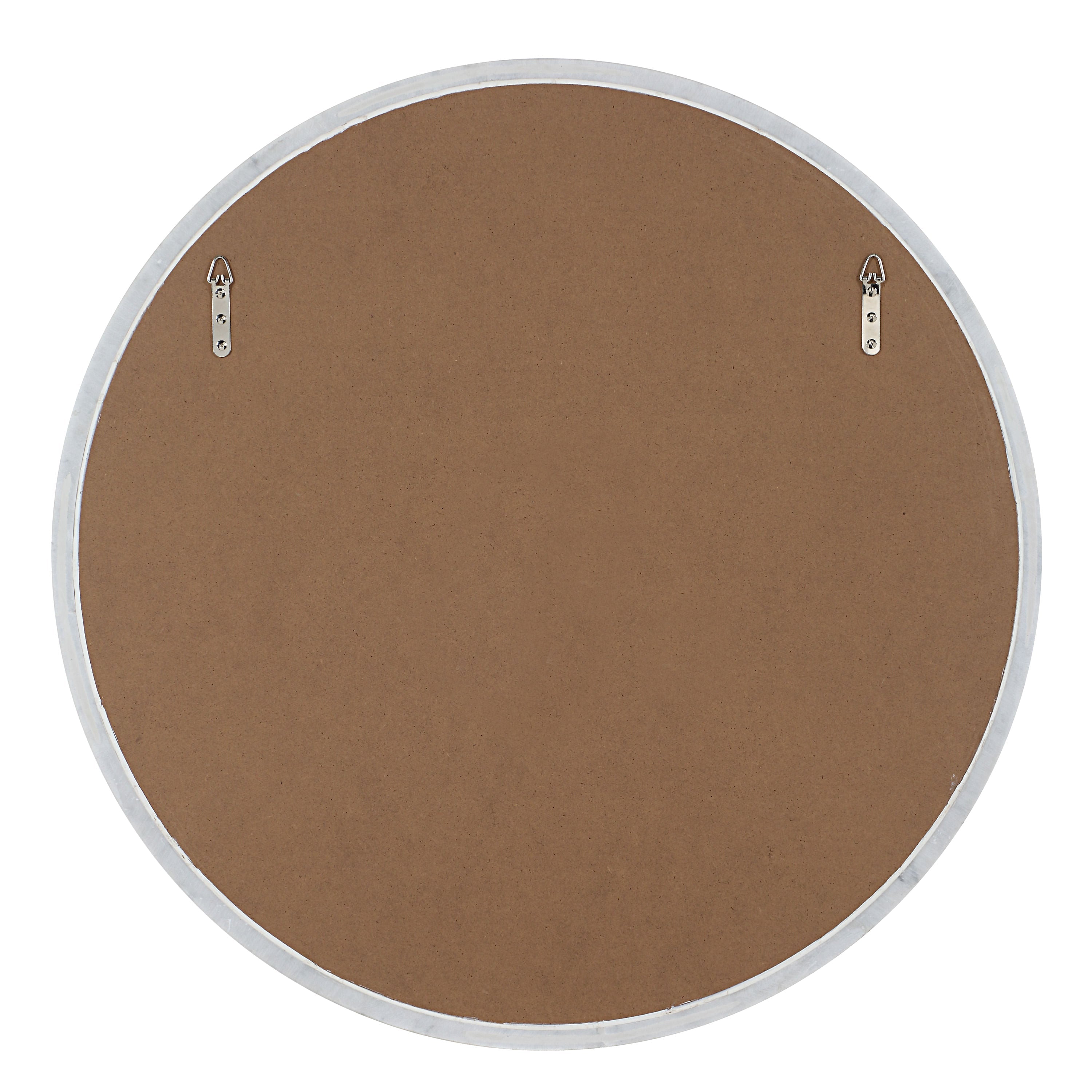 Cento wall mirror by Renwil, solid marble, white