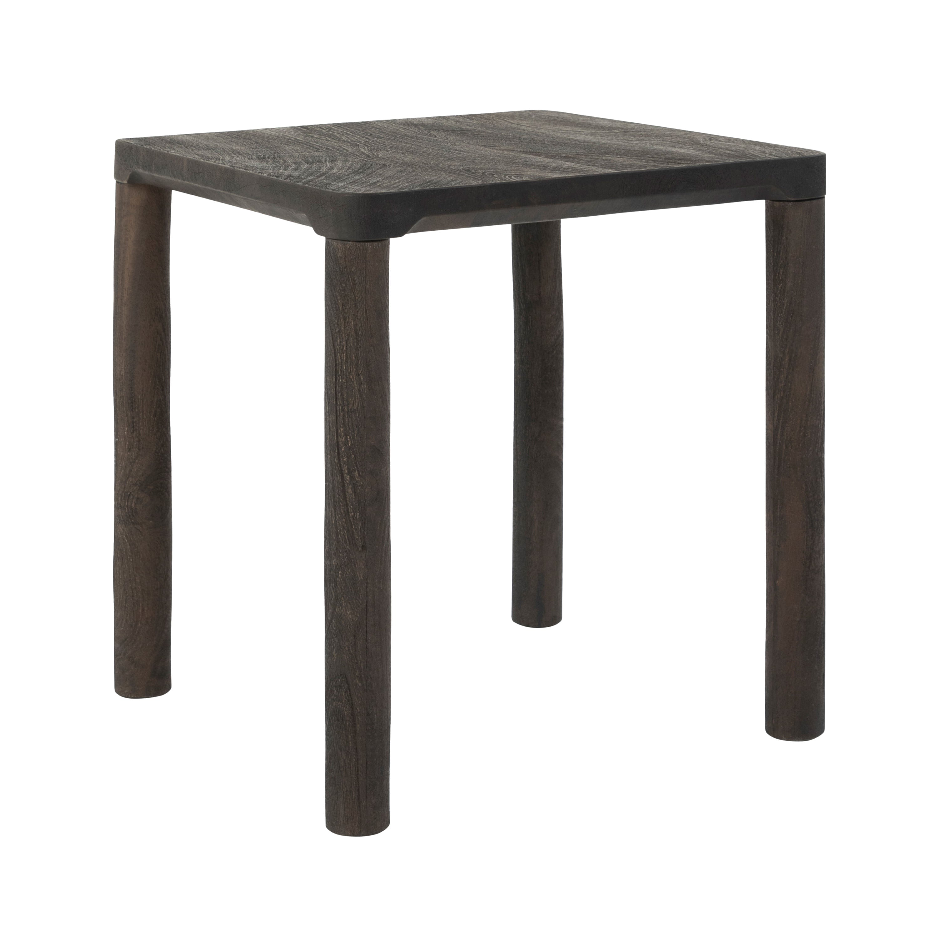 Clusia accent table by Renwil, mango wood, walnut finish