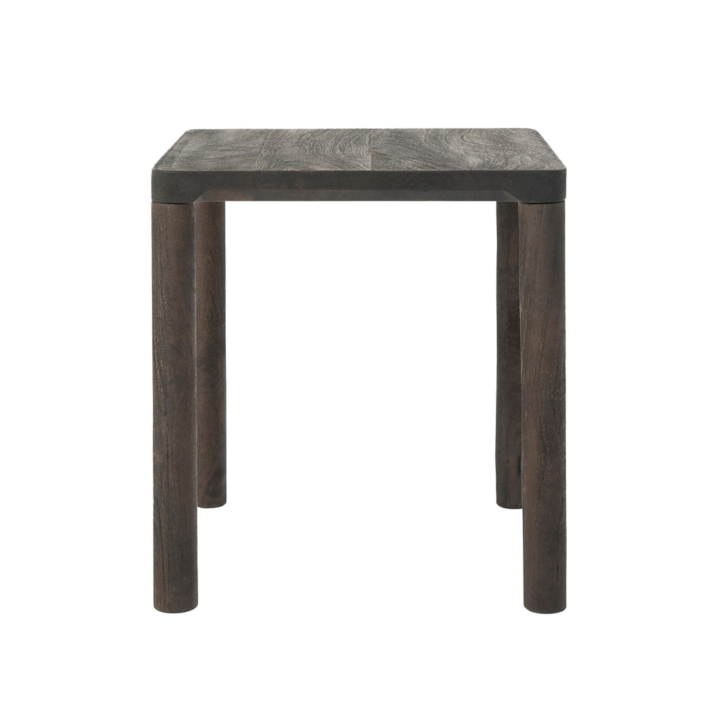 Clusia accent table by Renwil, mango wood, walnut finish