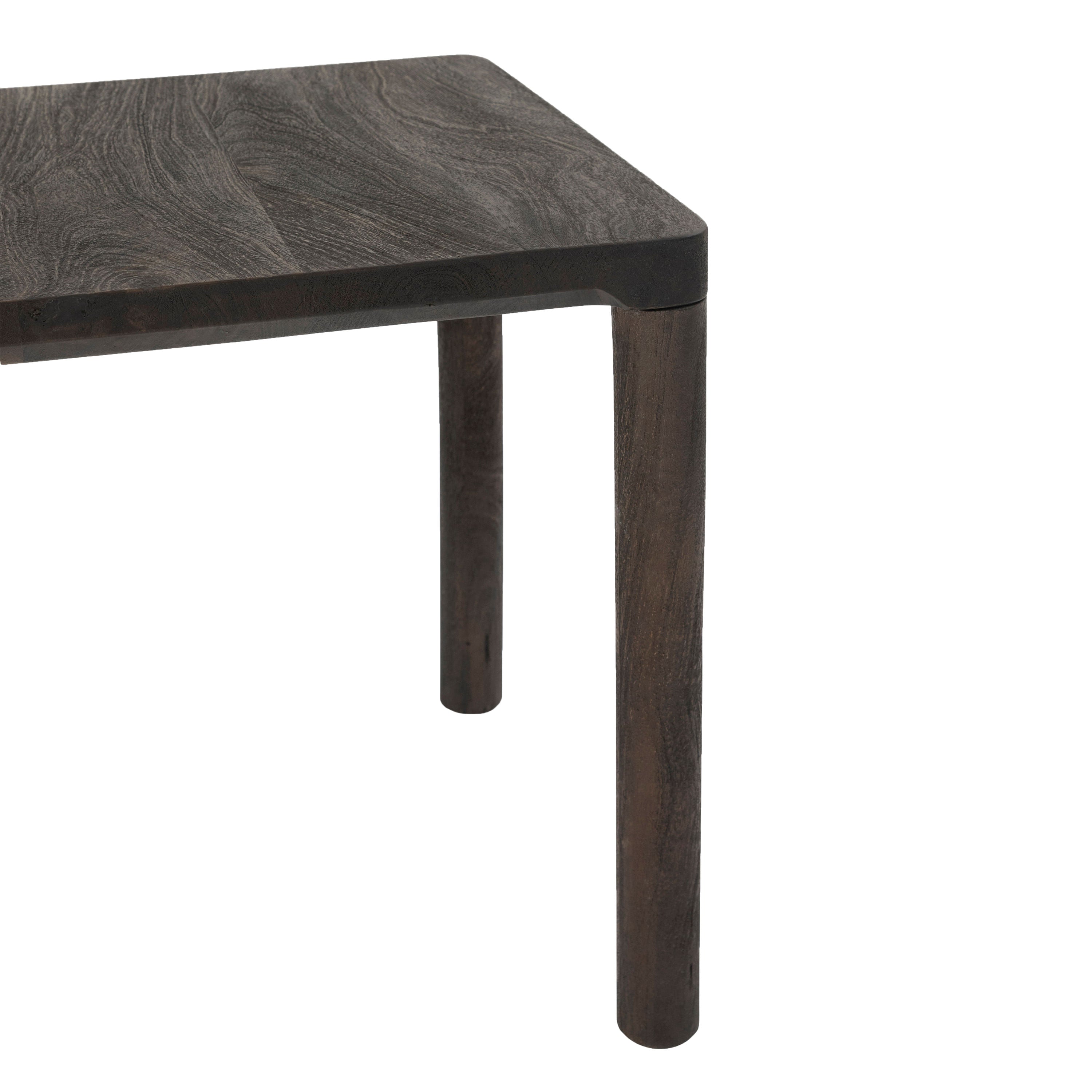 Clusia accent table by Renwil, mango wood, walnut finish