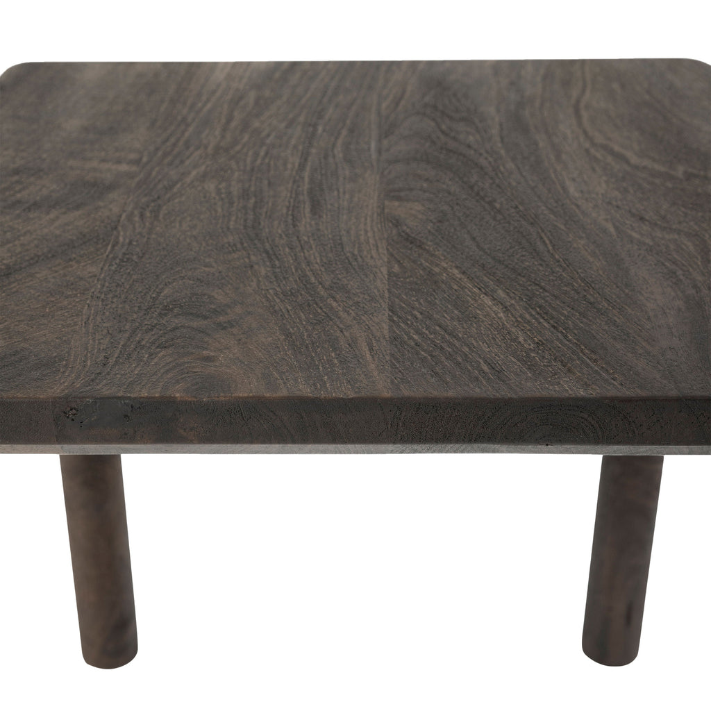 Clusia accent table by Renwil, mango wood, walnut finish
