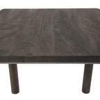 Clusia accent table by Renwil, mango wood, walnut finish