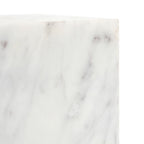 Cora cube tabletop accent by Moe's Home Collection, Banswara purple-white marble