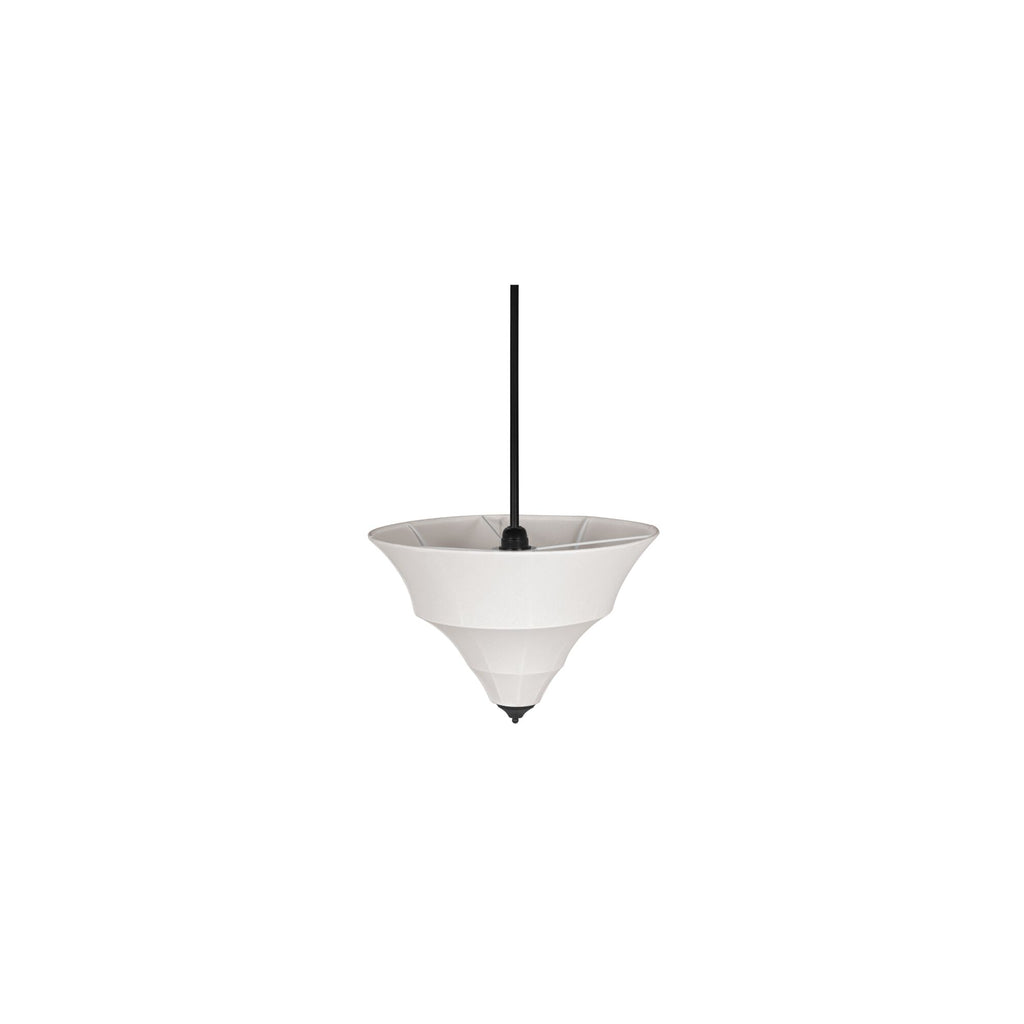 Corrina pendant lamp by Moe's Home Collection, white ceramic, warm hand-formed body