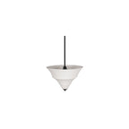 Corrina pendant lamp by Moe's Home Collection, white ceramic, warm hand-formed body