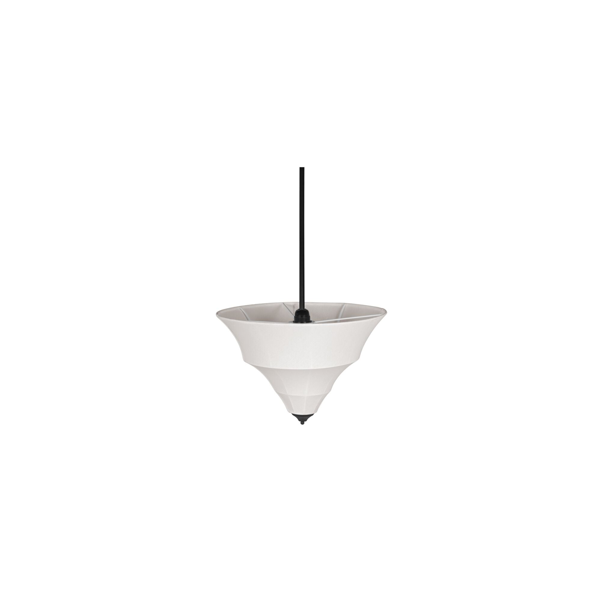 Corrina pendant lamp by Moe's Home Collection, white ceramic, warm hand-formed body