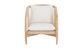 Wood Outdoor Kuna Lounge Chair Natural