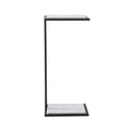 Danica accent table by Renwil, steel, matte black finish