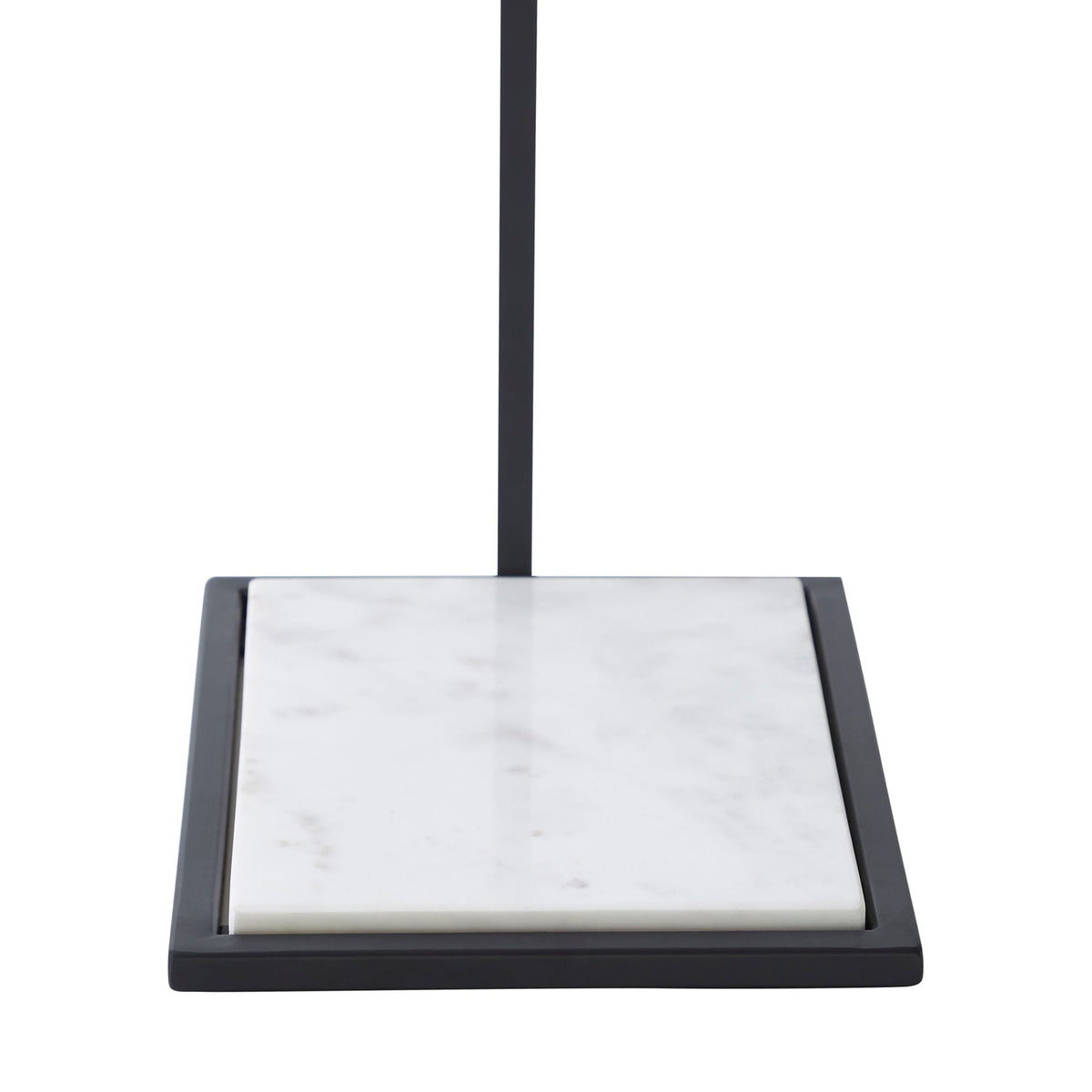 Danica accent table by Renwil, steel, matte black finish