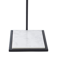 Danica accent table by Renwil, steel, matte black finish