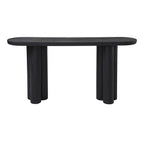 Dayna console table by Renwil, mango wood, matte black finish