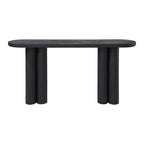 Dayna console table by Renwil, mango wood, matte black finish