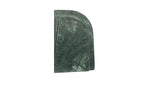Green Marble Zane Bookends, Set of 2