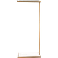 Delma accent table by Renwil, steel, white finish