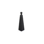 Dorsey table lamp by Moe's Home Collection, matte black ceramic, sculptural curved base