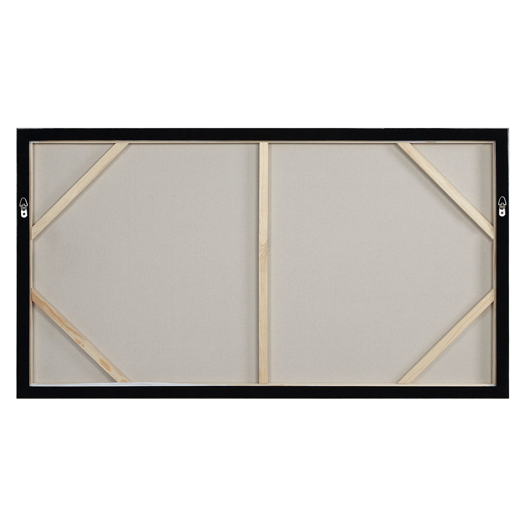 Dulcedo wall art by Renwil, cotton linen canvas, grey wood frame