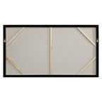 Dulcedo wall art by Renwil, cotton linen canvas, grey wood frame