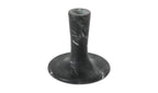 East candle holder by Moe's Home Collection, black veined marble, taper