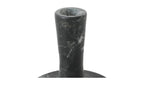 East candle holder by Moe's Home Collection, black veined marble, taper