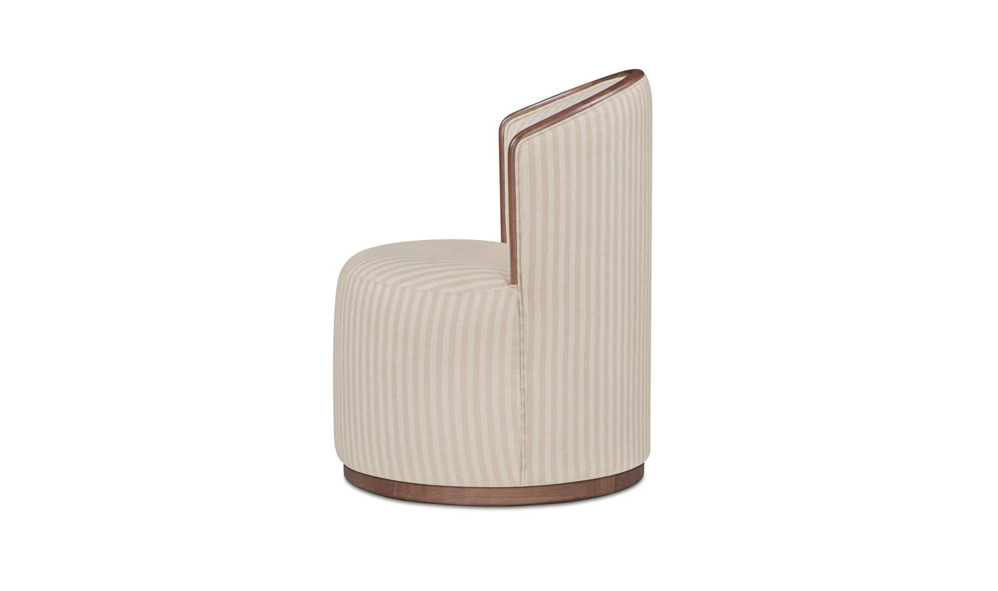 Rossi Swivel Dining Chair 8