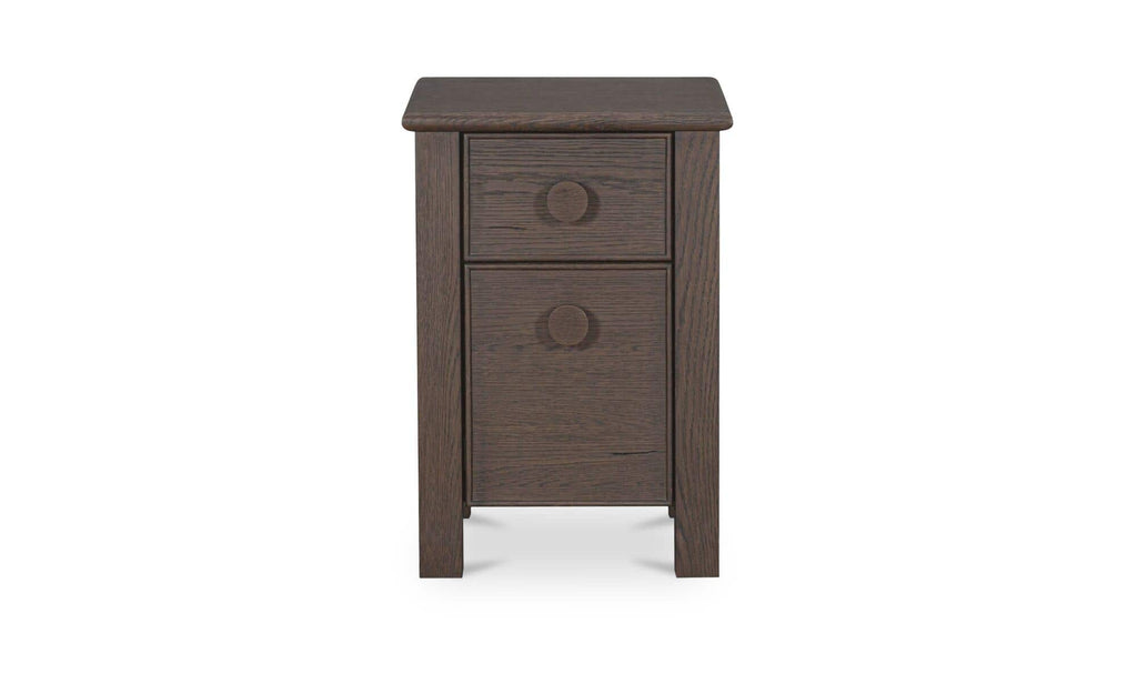 Loren Small Nightstand Dark Brown