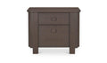 Loren Large Nightstand Dark Brown