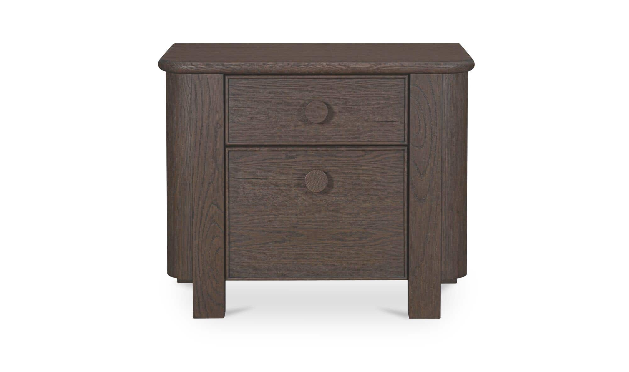 Loren Large Nightstand Dark Brown