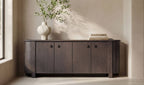 Loren Sideboard Dark Brown view 2