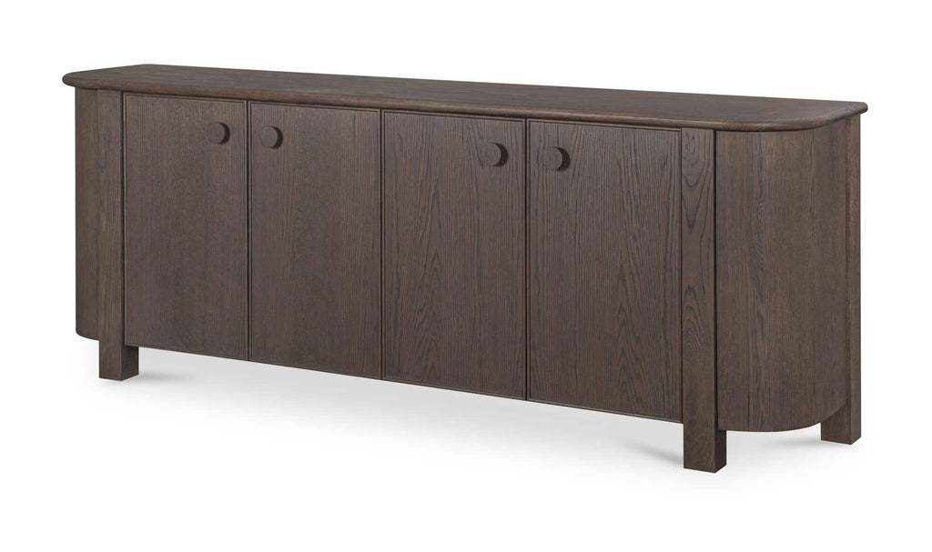 Loren Sideboard Dark Brown view 3