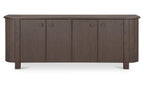 Loren Sideboard Dark Brown front