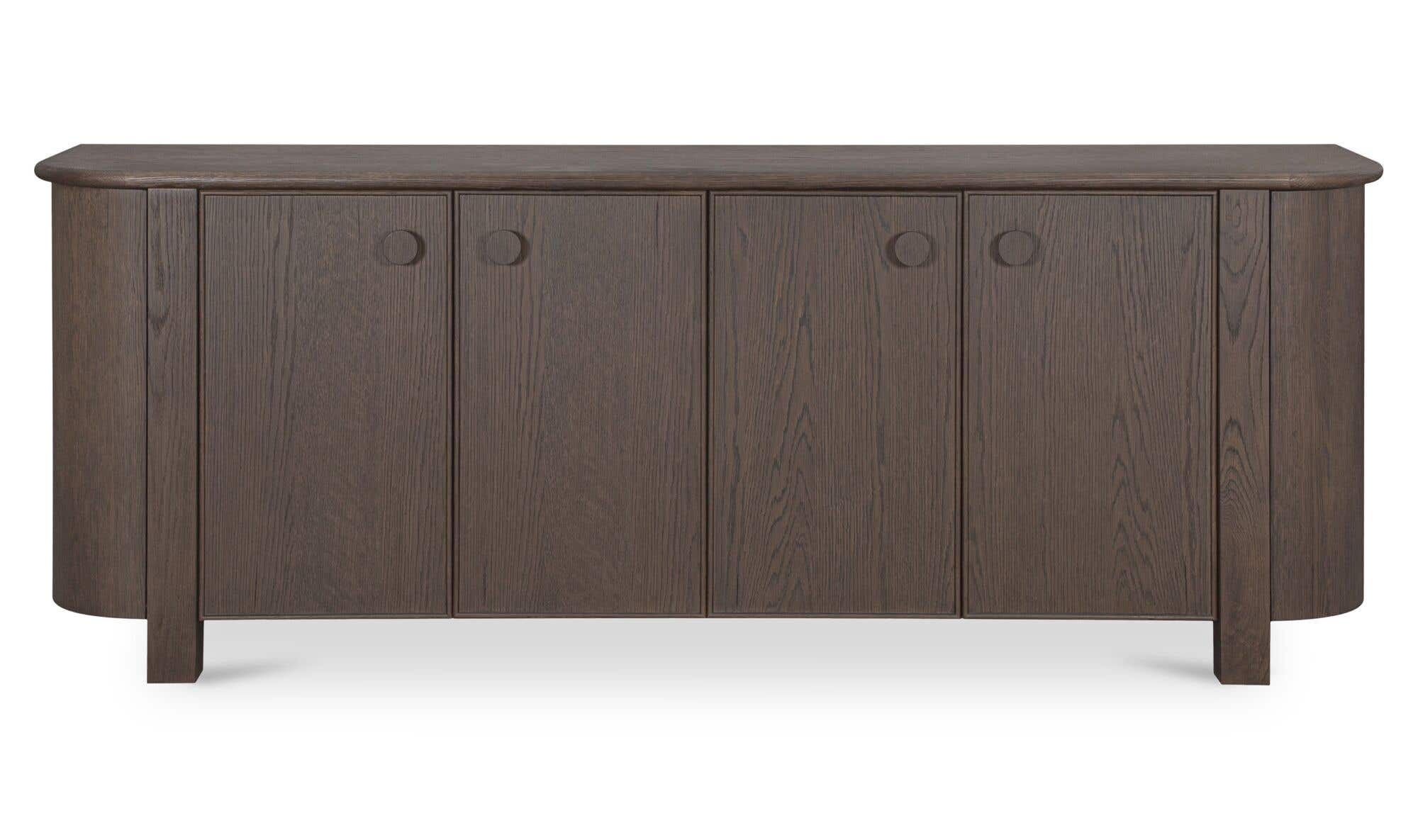 Loren Sideboard Dark Brown front