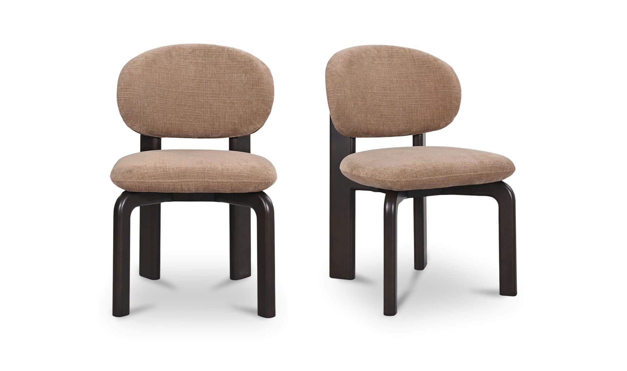 Brown Sami Dining Chair, Set of 2 Default Title
