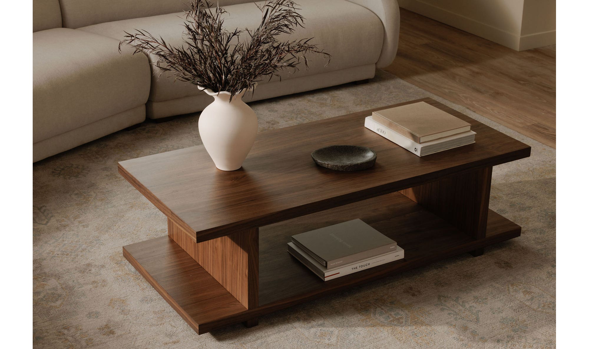 Walnut Miri Coffee Table Walnut view 2