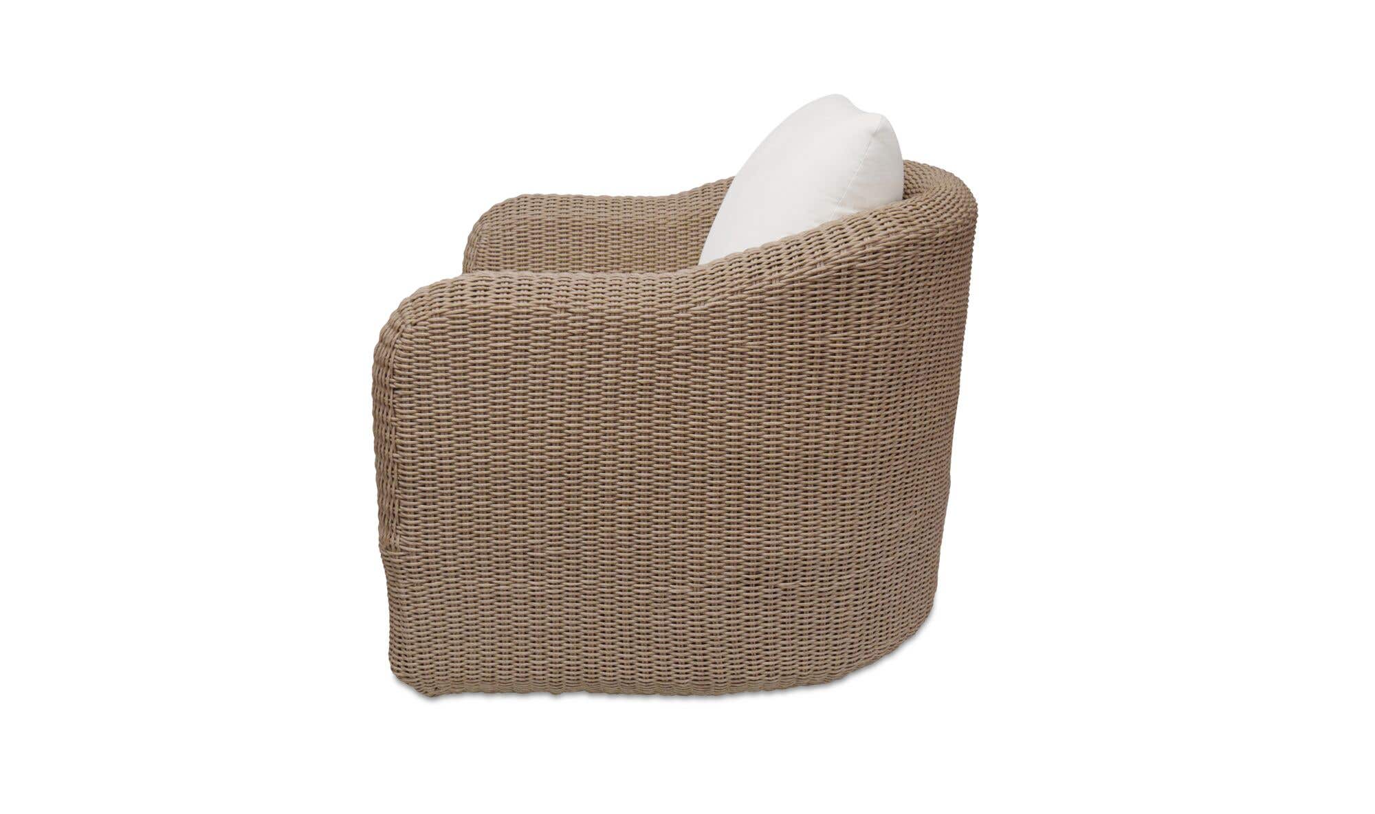 Aluminum Outdoor Bodhi Swivel Chair 9