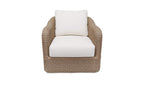 Aluminum Outdoor Bodhi Swivel Chair Natural