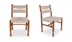 Wood Outdoor Raf Dining Chair Natural