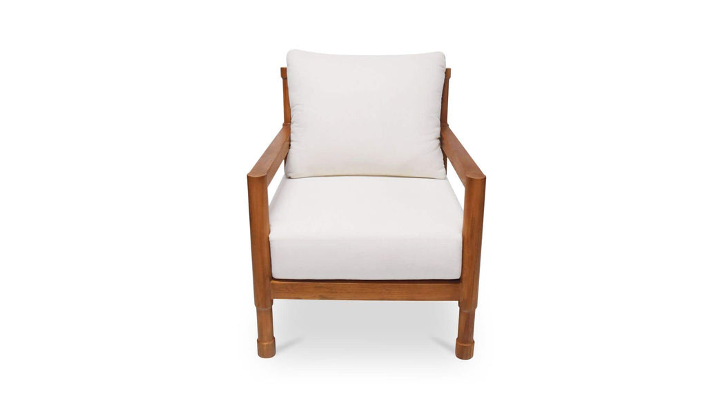 Wood Outdoor Raf Accent Chair Natural