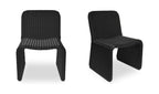 Resin Outdoor Ella Dining Chair Charcoal