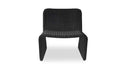 Resin Outdoor Ella Accent Chair Charcoal