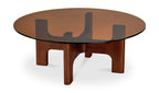 Amber Glass Luke Coffee Table 4