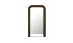 Glass Ellison Wall Mirror Olive