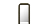 Glass Ellison Wall Mirror Olive