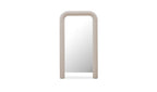 Glass Ellison Wall Mirror Beige