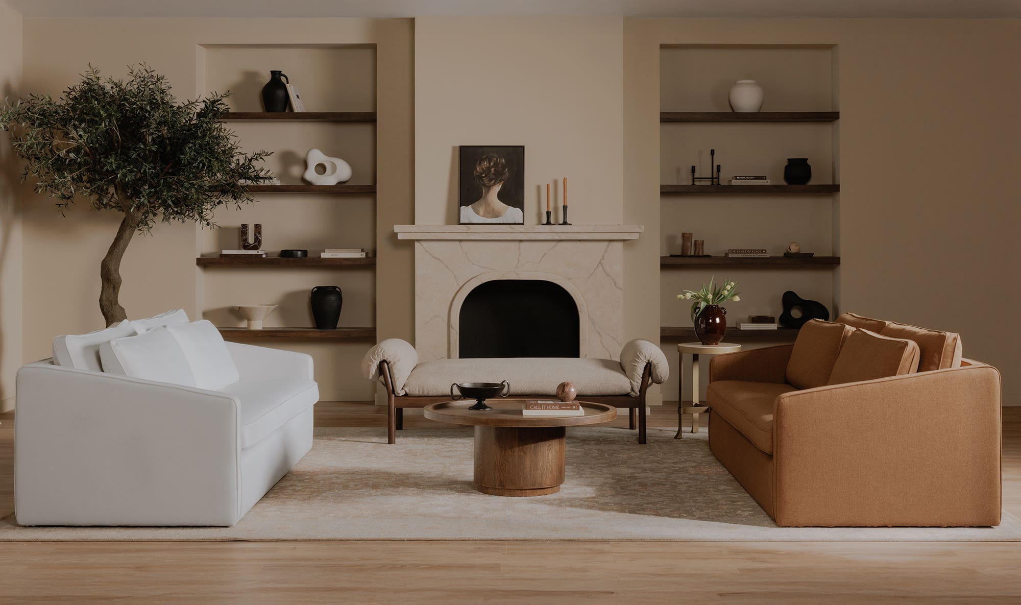 Cardero Daybed Beige view 4