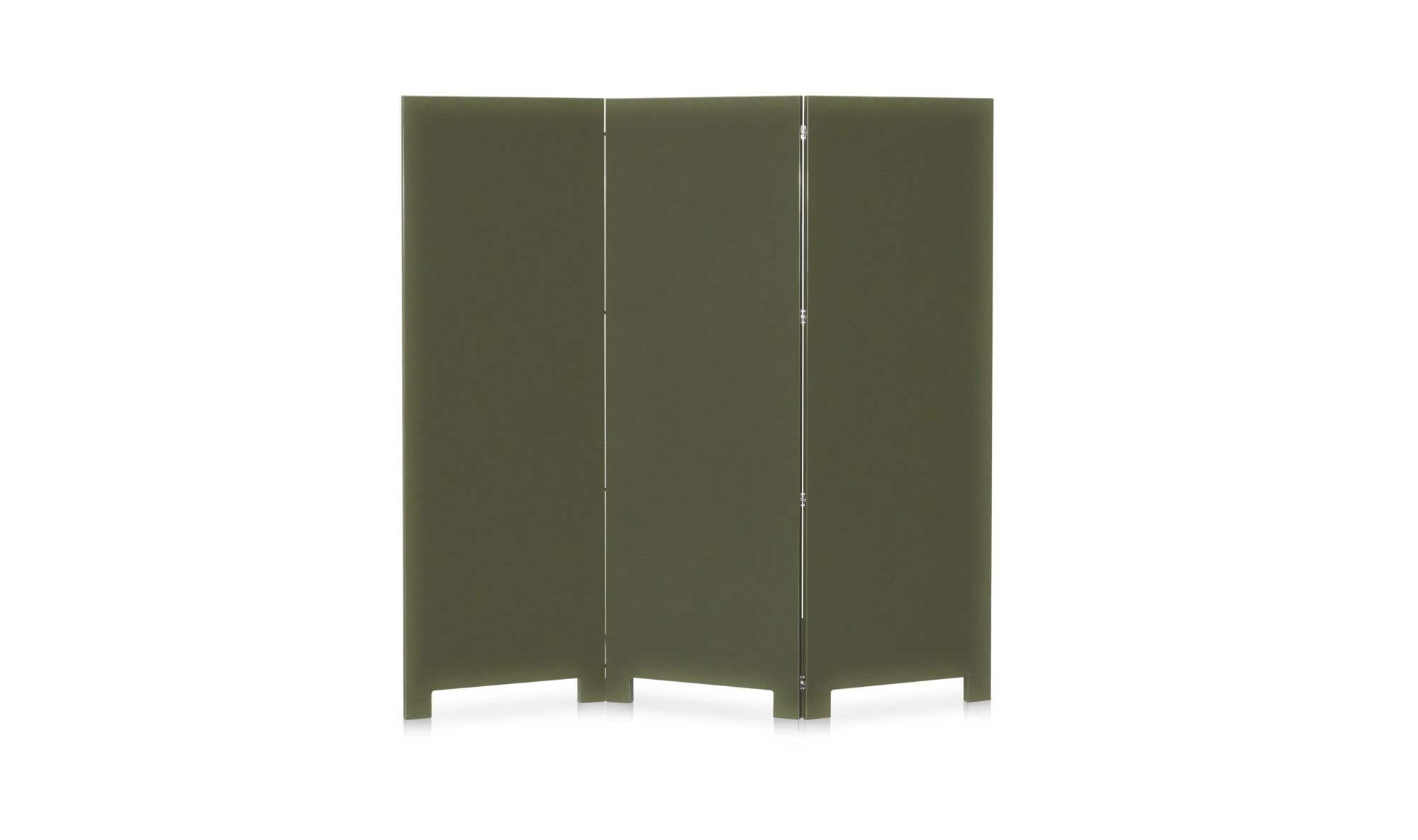 Lacquered Garbo Screen Deep Olive Lacquer